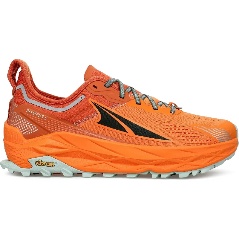 Altra Olympus 5 Mens Trail Running Shoes - Orange