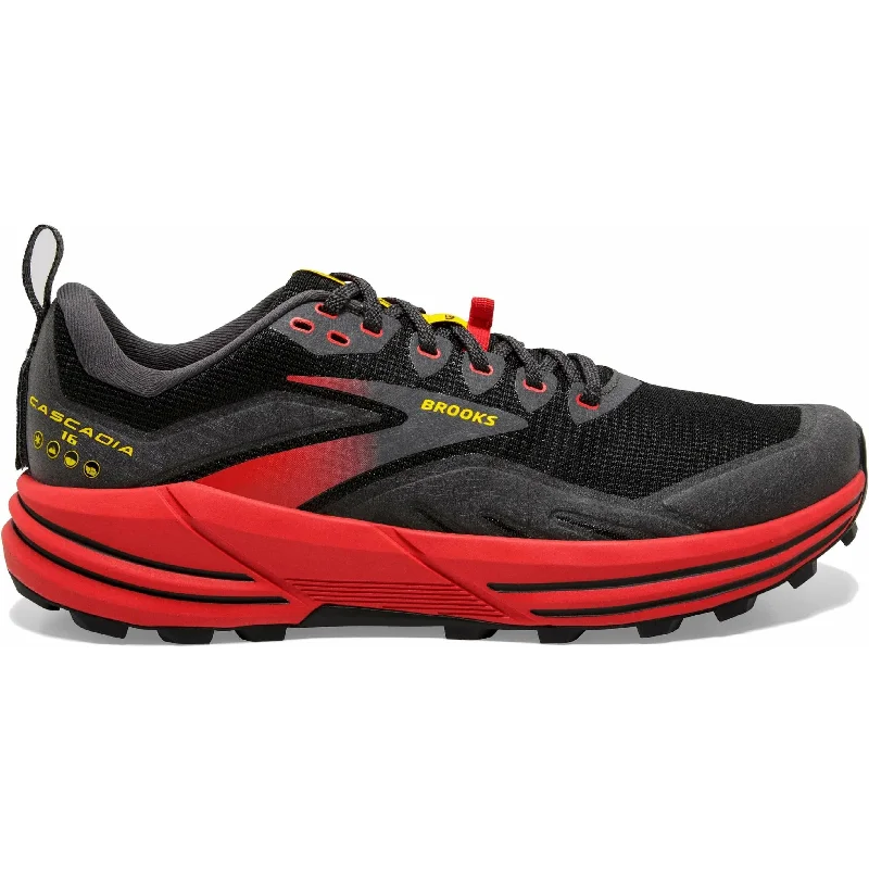 Brooks Cascadia 16 Mens Trail Running Shoes - Black