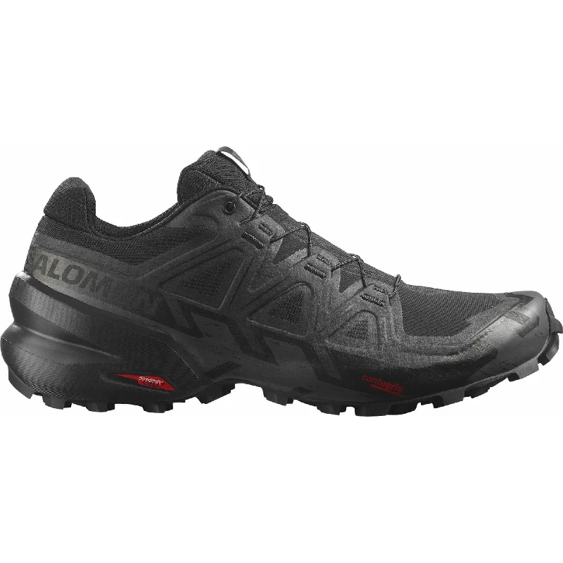 Salomon Speedcross 6 Mens Trail Running Shoes - Black