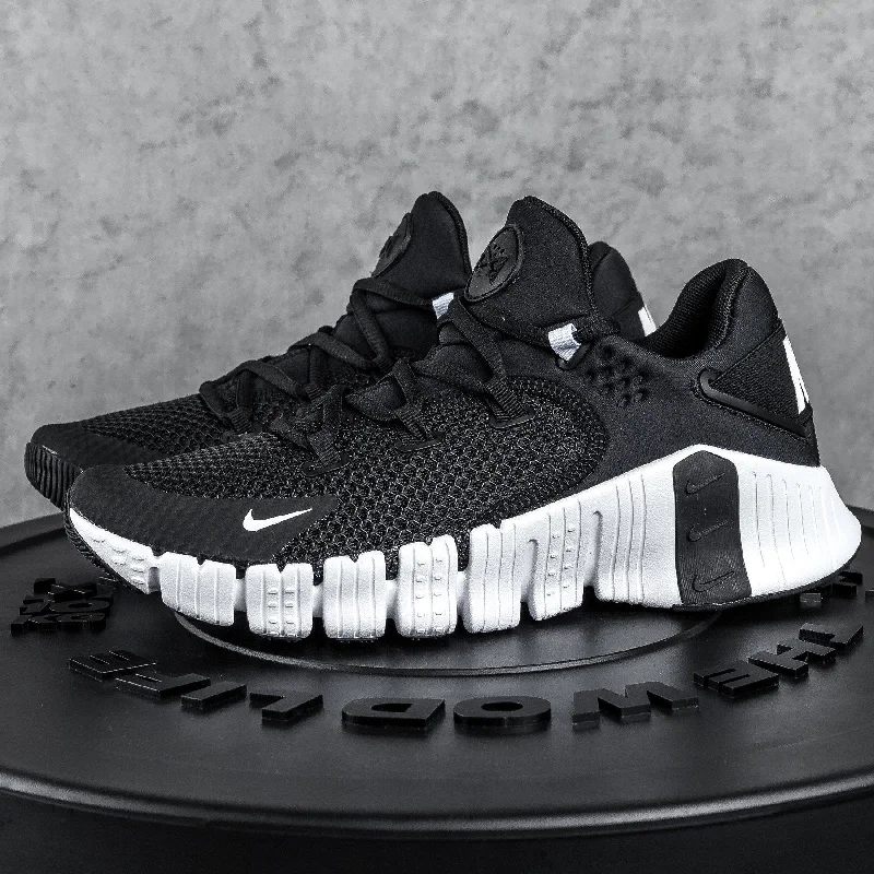 Nike - Free Metcon 4 Women's Training Shoe - BLACK/WHITE-BLACK-VOLT