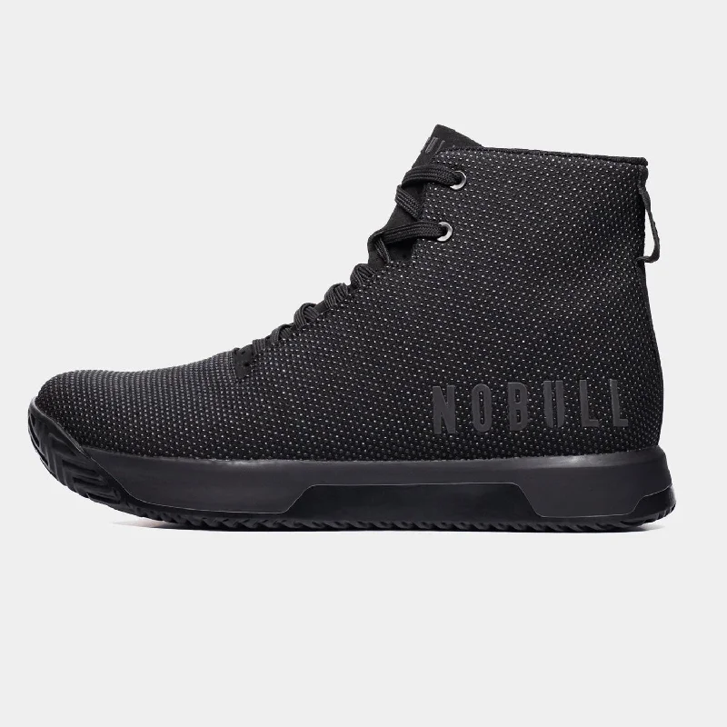 NOBULL - HIGH-TOP BLACK TRAINER+ - BLACK