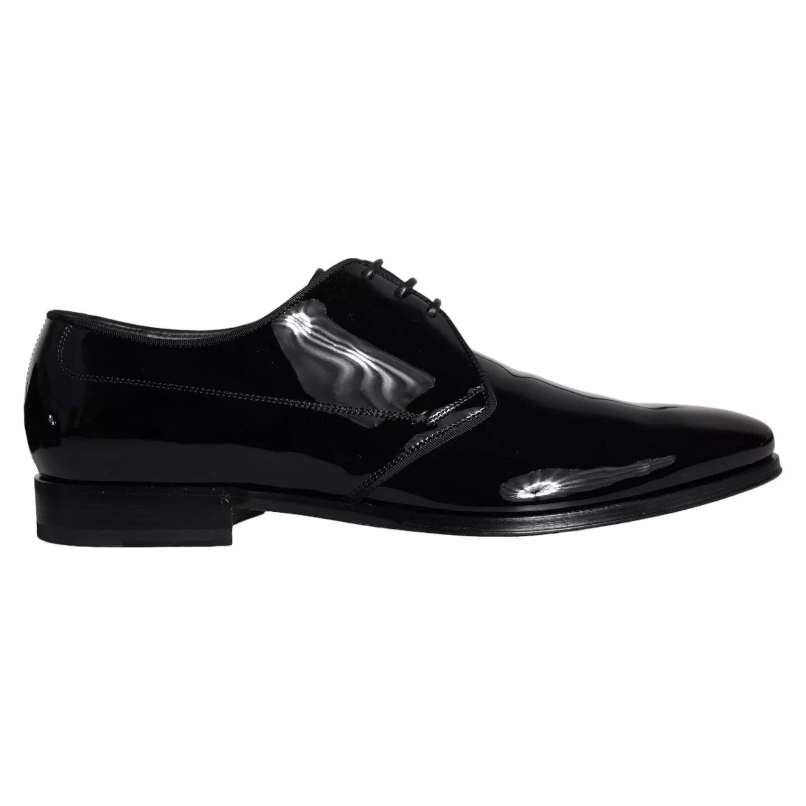 Dolce & Gabbana  Calfskin Leather Derby Men Dress Men's Shoes