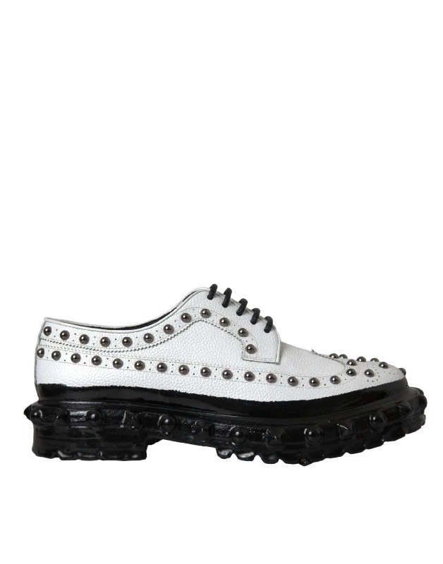 Dolce & Gabbana   Embellished Derby Formal Men's Shoes