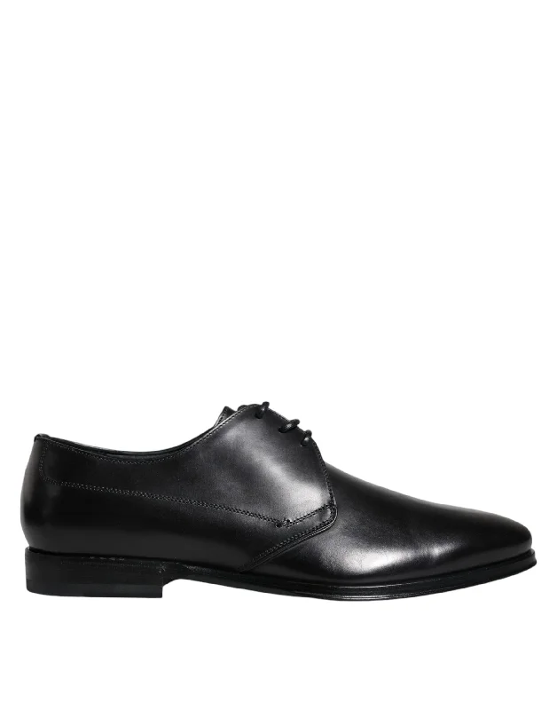 Dolce & Gabbana  Leather Derby Formal Dress Men's Shoes