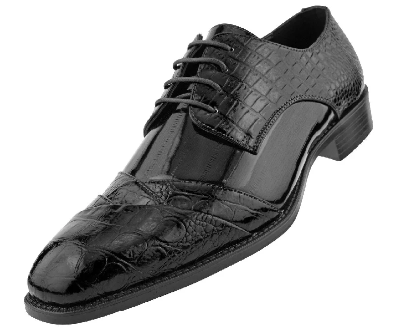 Men Dress Shoes-Alligator-C