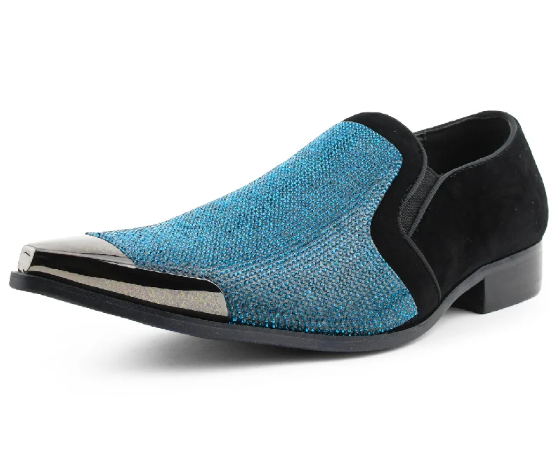 Men Dress Shoes-DezzyC-turquoise