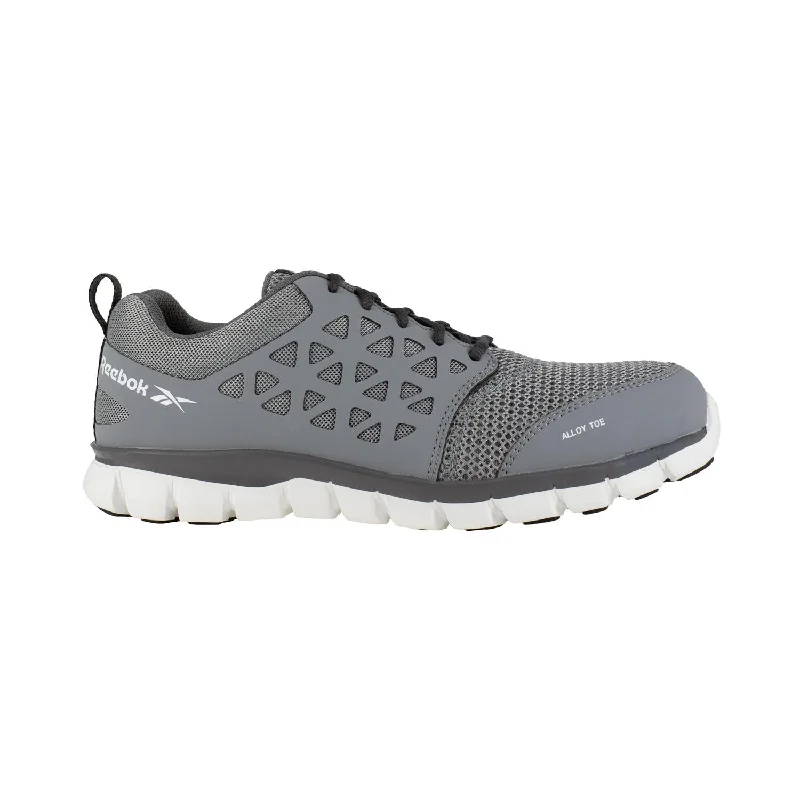 Sublite Cushion Alloy-Toe Athletic Work Shoe Grey