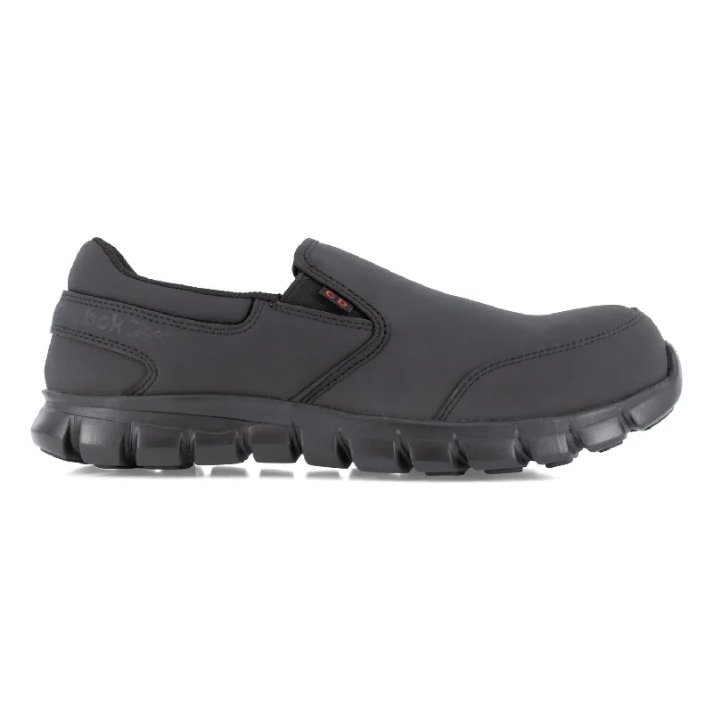 Sublite Cushion Composite-Toe Work Shoe Black