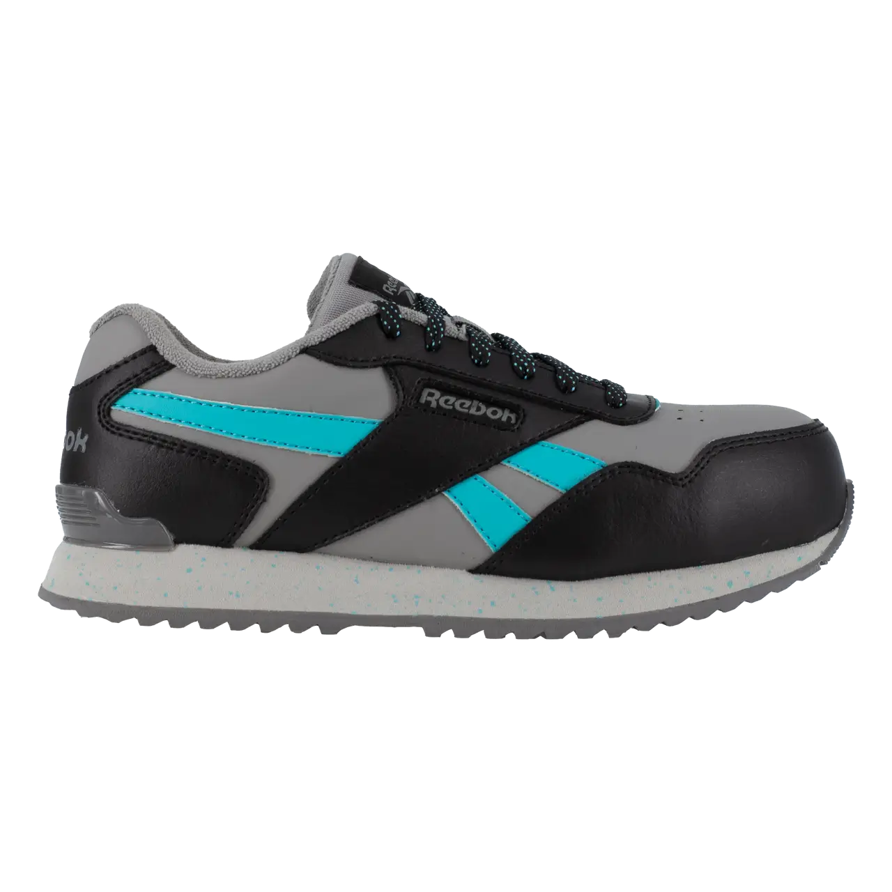 Women's Harman Composite-Toe Athletic Work Shoe Grey/Teal